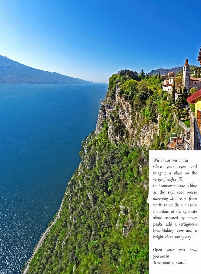 Casa De Pol Exclusive Lake View by Gardadomusmea Tremosine Exterior foto